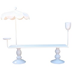 Sam Baron Lacquered Outdoor La Georgette Bench