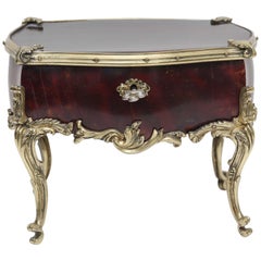 Antique Tortoise Jewelry Box
