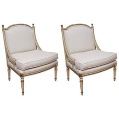 Pair of Directoire Style Chairs