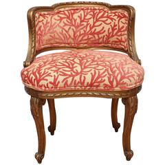 Louis XV Style French Vanity Chair