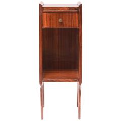 Elegant Rosewood Bedside Attributed to Ico Parisi
