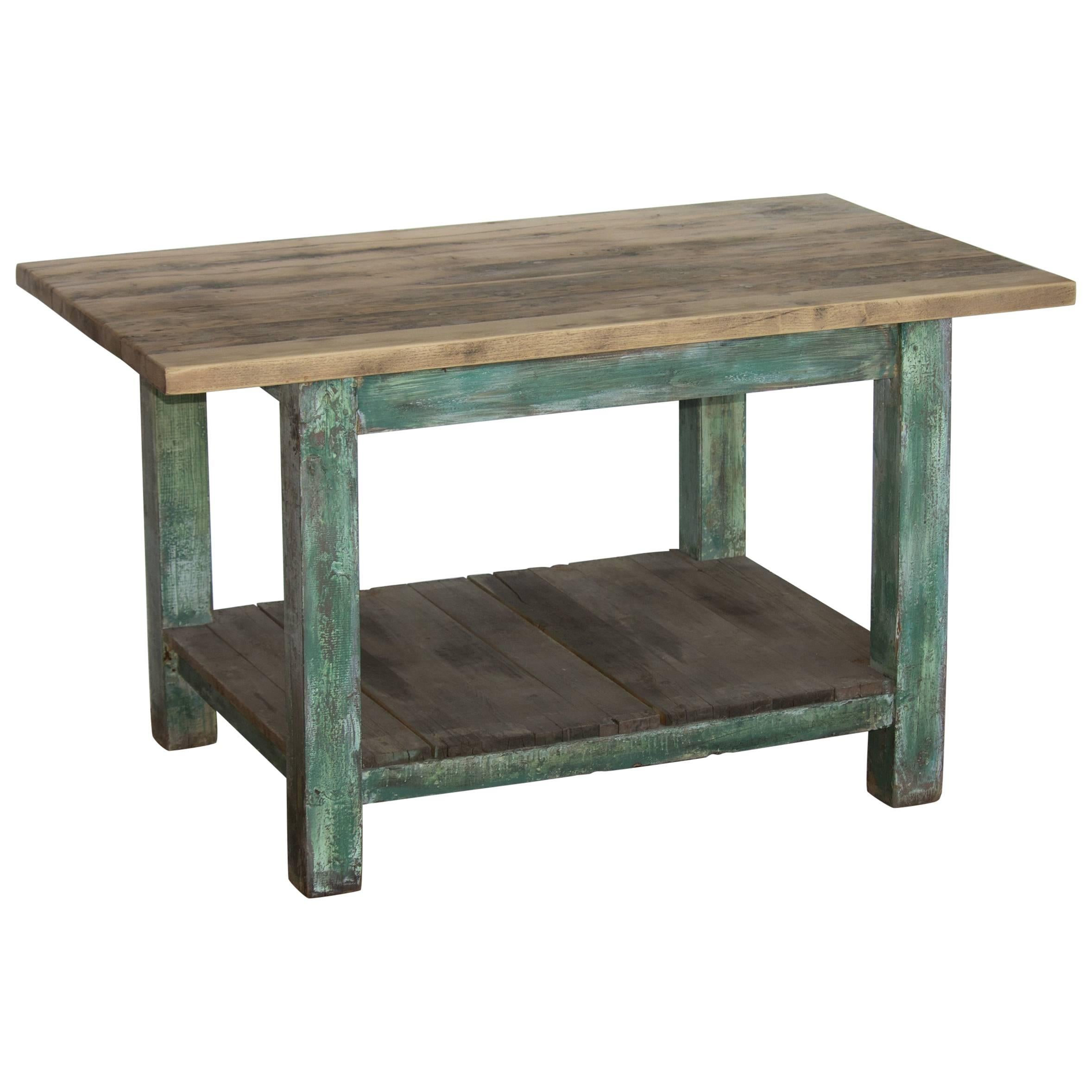 Antique Work Table or Kitchen Island