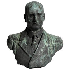 French Copper Bust