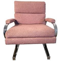 20th Century Milo Baughman Style Lounge Chair