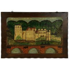 Black Forest Carved Wood Sculptural Panel 7