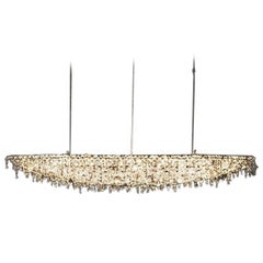 Lolli e Memmoli Ugolino Slim Chandelier Handcrafted in Italy