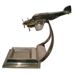 Art Deco Aluminum WW2 Bomber