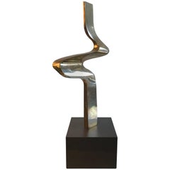 Abstract Bronze Sculpture by Joseph A. Burlini