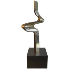 Abstract Bronze Sculpture by Joseph A. Burlini 12