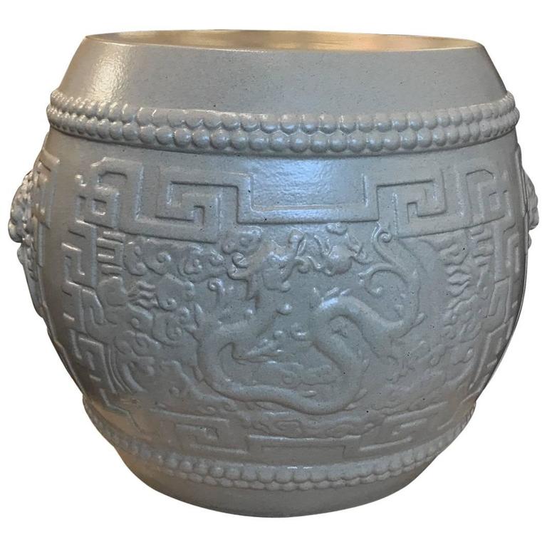 Chinese Style Ceramic Garden Stool or Side Table for Gumps at 1stDibs