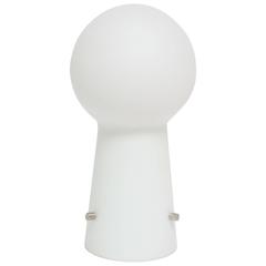 Swedish Modern Cased Glass Lamp by Laurel 1