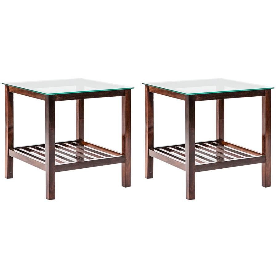 Lovely Pair of Brazilian Coffee Tables