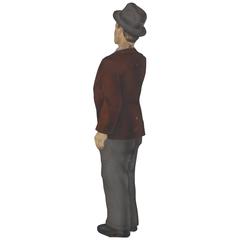 Figural Gentleman Trade Sign 1