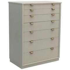 Vintage Tall Boy Chest of Drawers by Edward Wormley