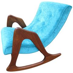Adrian Pearsall Sculptural Rocking Chair for Craft Associates Mid-Century Modern