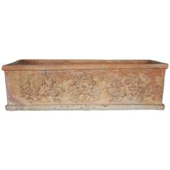 Italian Terra Cotta Planter, circa 1930s 9