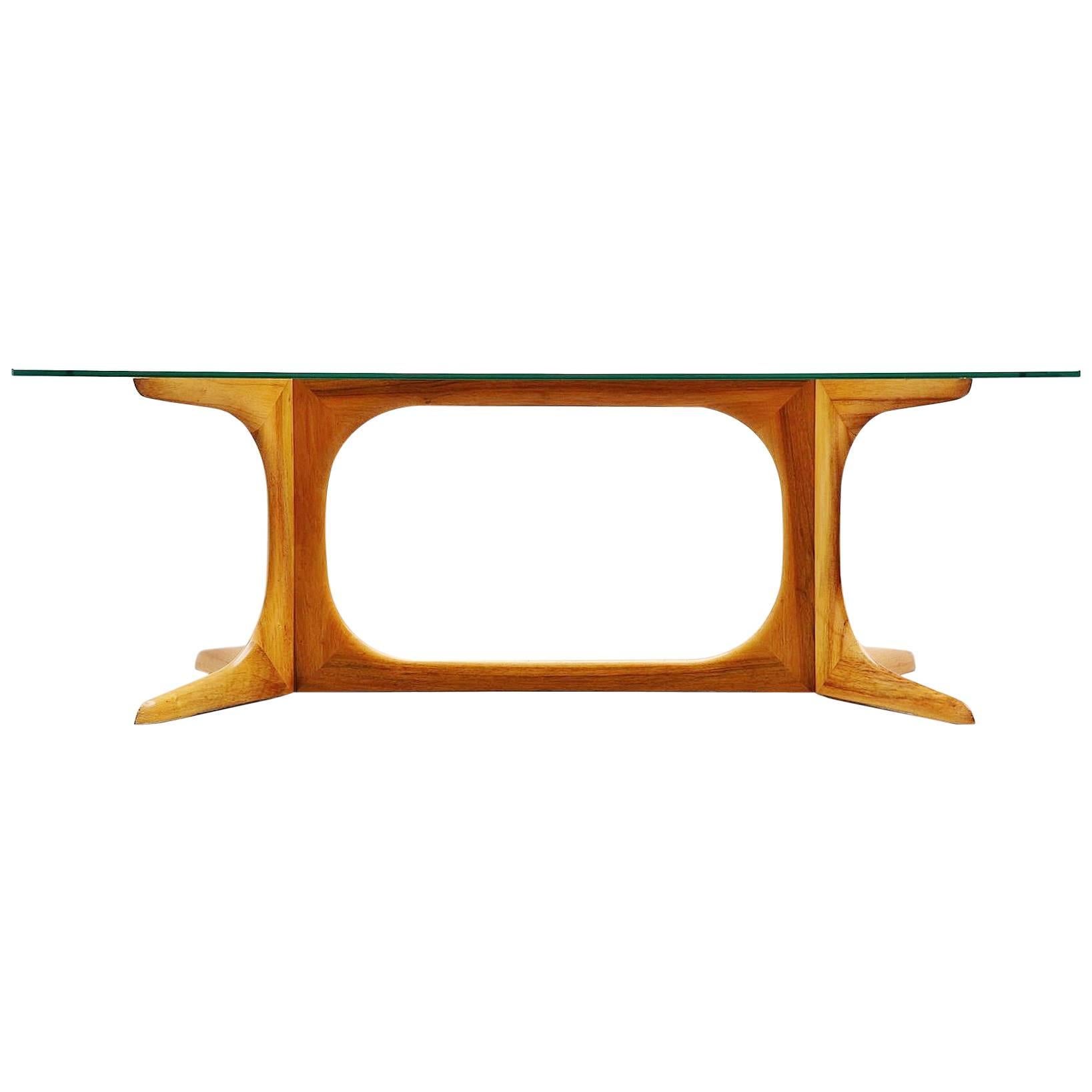 Table basse attribuée à Ico e Luisa Parisi, Côme, Italie, 1950