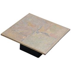 Paul Kingma Large Square Coffee Table, Holland, 1978 5