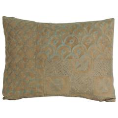 Vintage Fortuny “Ashanti” Lumbar Petite Decorative Pillow 3