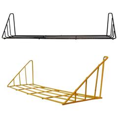 Highly Rare Set of Two 'Delft' Wall Shelves by Cobra Artist Constant Nieuwenhuys 12