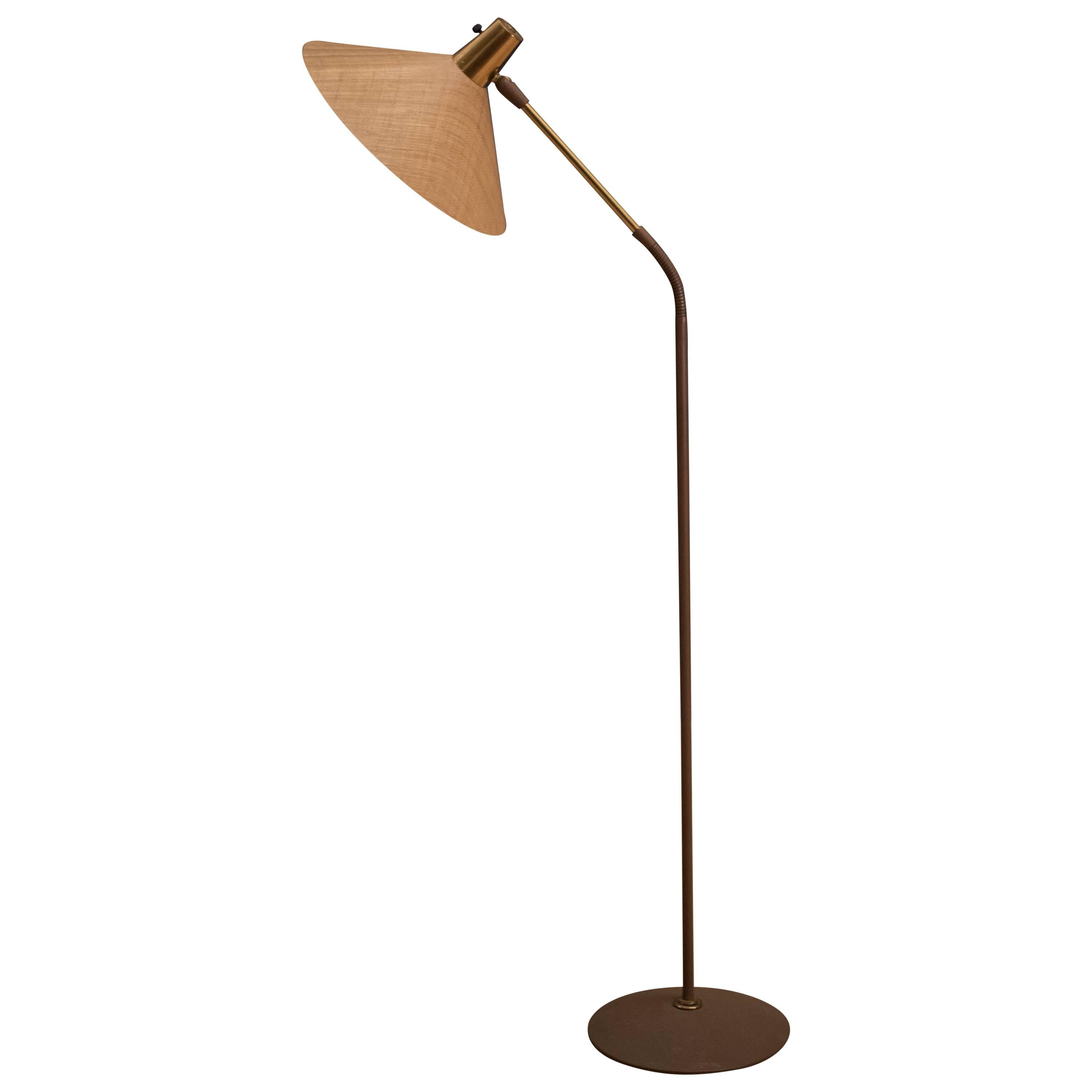 Mid-Century Adjustable Task Floor Lamp