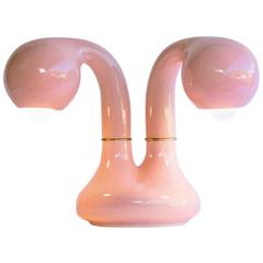 Handmade Two Globe Ceramic Table Lamp 1