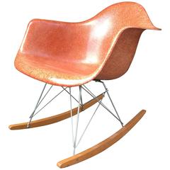 Herman Miller Eames Terra Cotta RAR Rocking Chair