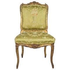 19th Century French Giltwood Chair