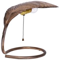 Brass Table Lamp after Tommaso Barbi 3