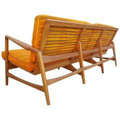 Ib Kofod-Larsen Teak Sofa 1