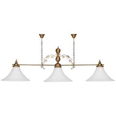Vintage Italian Chandelier in Murano Glass for Billiard or Table 6