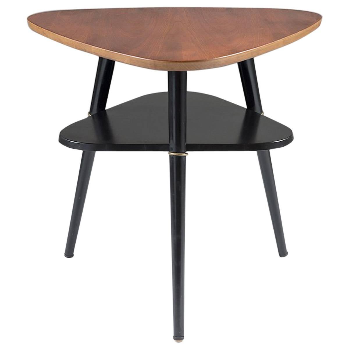 Scandinavian Mid-Century Side Table "Telma" in Teak by Nils Jonsson