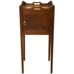 Antique George III Mahogany Bedside Cupboard