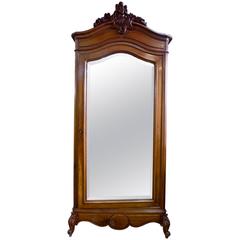 19th Century French Walnut Cabinet/Wardrobe 5