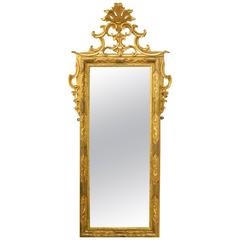 Italian Gilded Rectangular Mirror 7