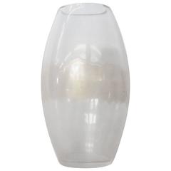 Opalescent with Gold Fleck Seguso A.V. Italian Glass Vase 8