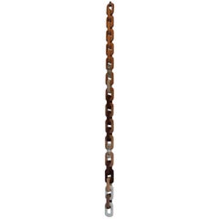 Chain Decorative Object Hanging Sculpture Walnut, Fir, Concrete, Resin -In stock