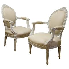 Pair of French Occasional Chairs