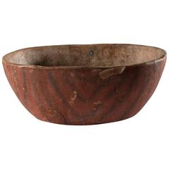 Swedish Root Bowl from the 19th Century