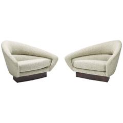 Pair of Lounge Chairs by Adrian Pearsall for Craft Associates