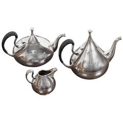 Vintage John Prip for Reed & Barton "Dimension" Tea and Coffee Set Service 5