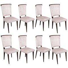 Set of French Eight Dinning Chairs 4