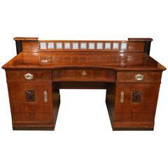 Vintage Hungarian Desk in Palisander Wood