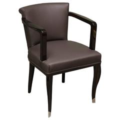 Art Deco French Armchair in Walnut Art Deco French Armchair in Walnut