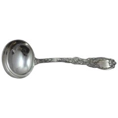 Chrysanthemum by Tiffany & Co Sterling Silver Soup Ladle, Stunning Ladle