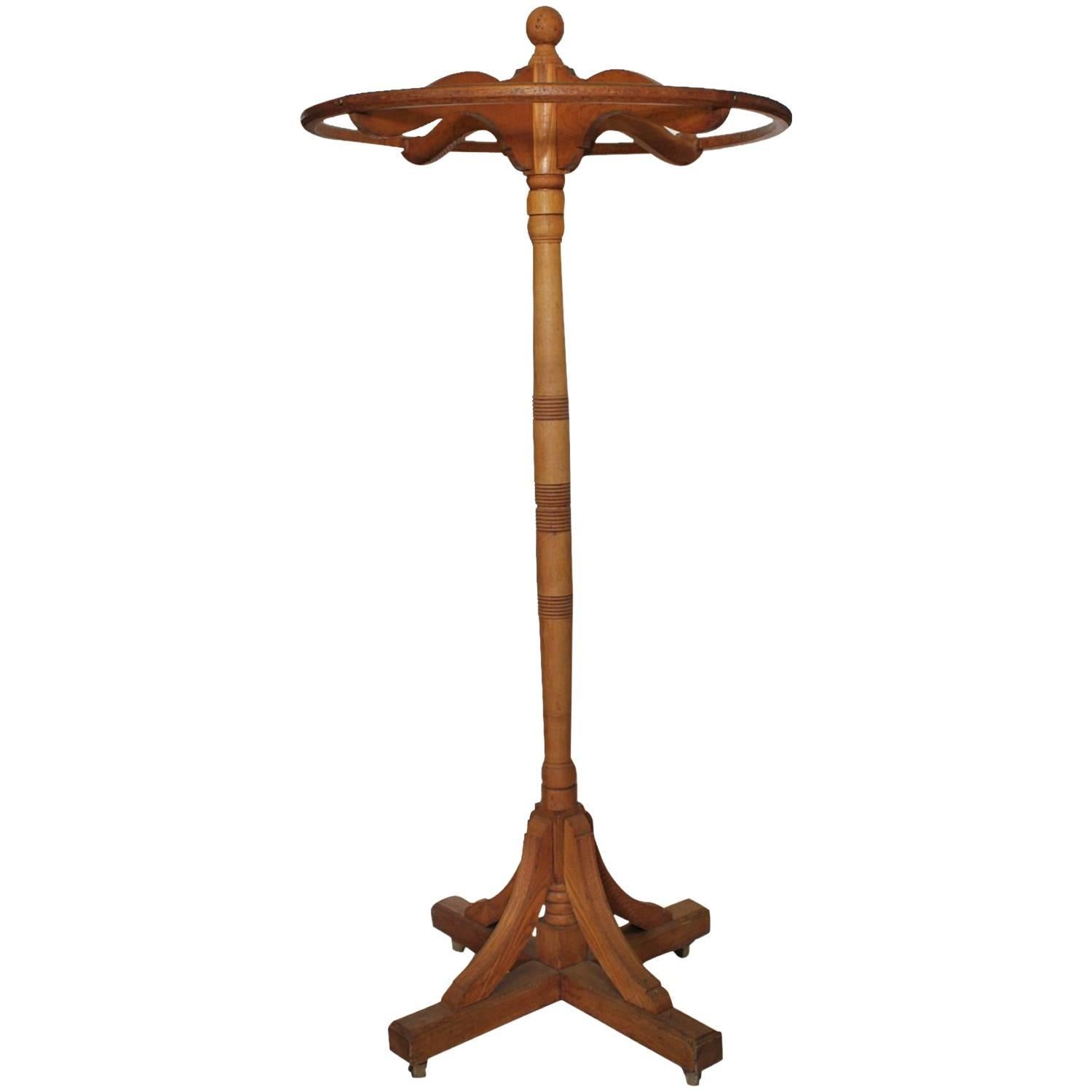 1800s Clothing Store Carousel Coat Rack For Sale