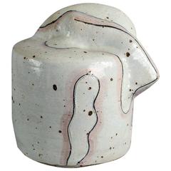 Unique Ceramic Sculpture by Steen Lykke Madsen, 1960s