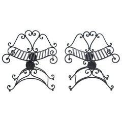 Classical Iron Benches