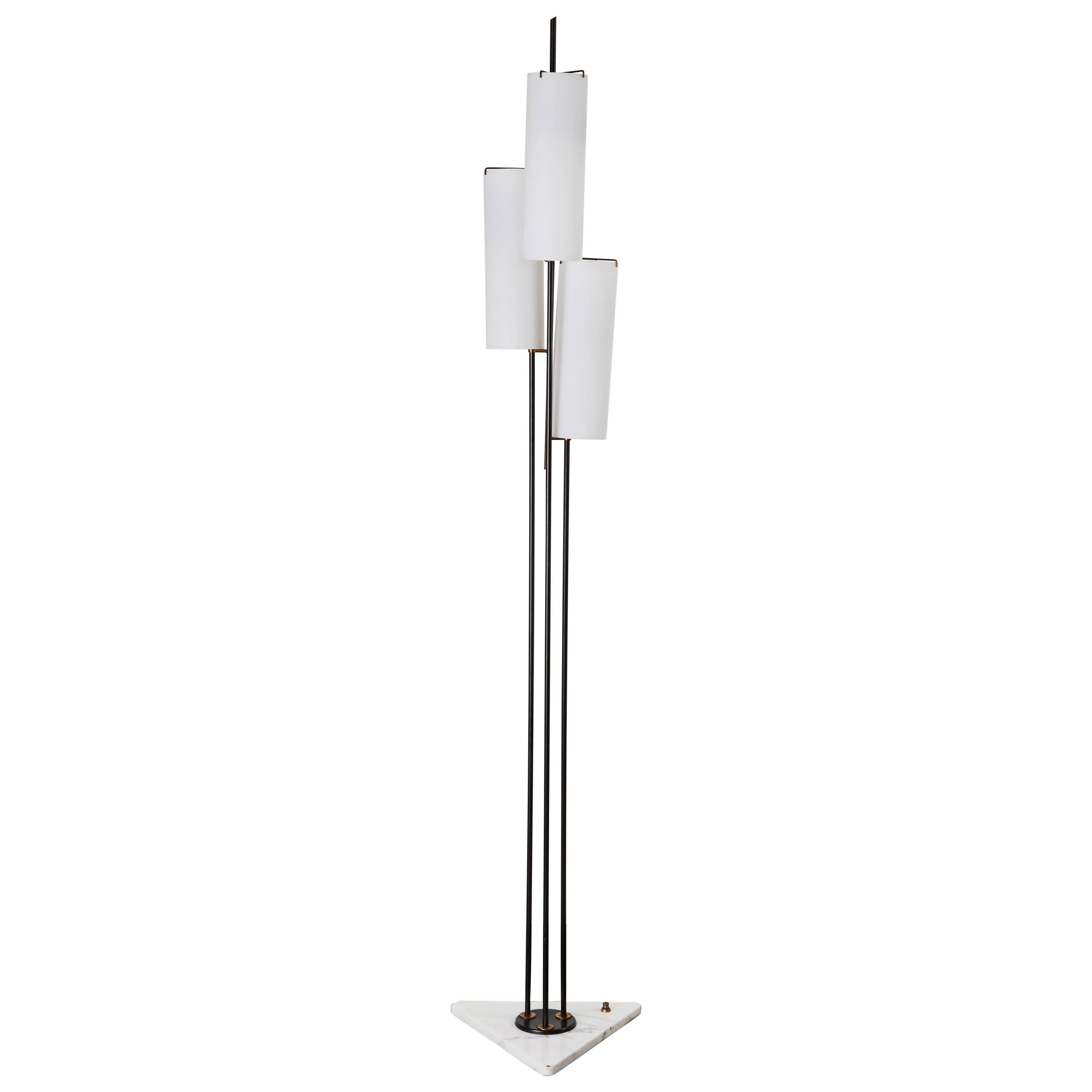 Three Shade Floor Lamp by Stilnovo