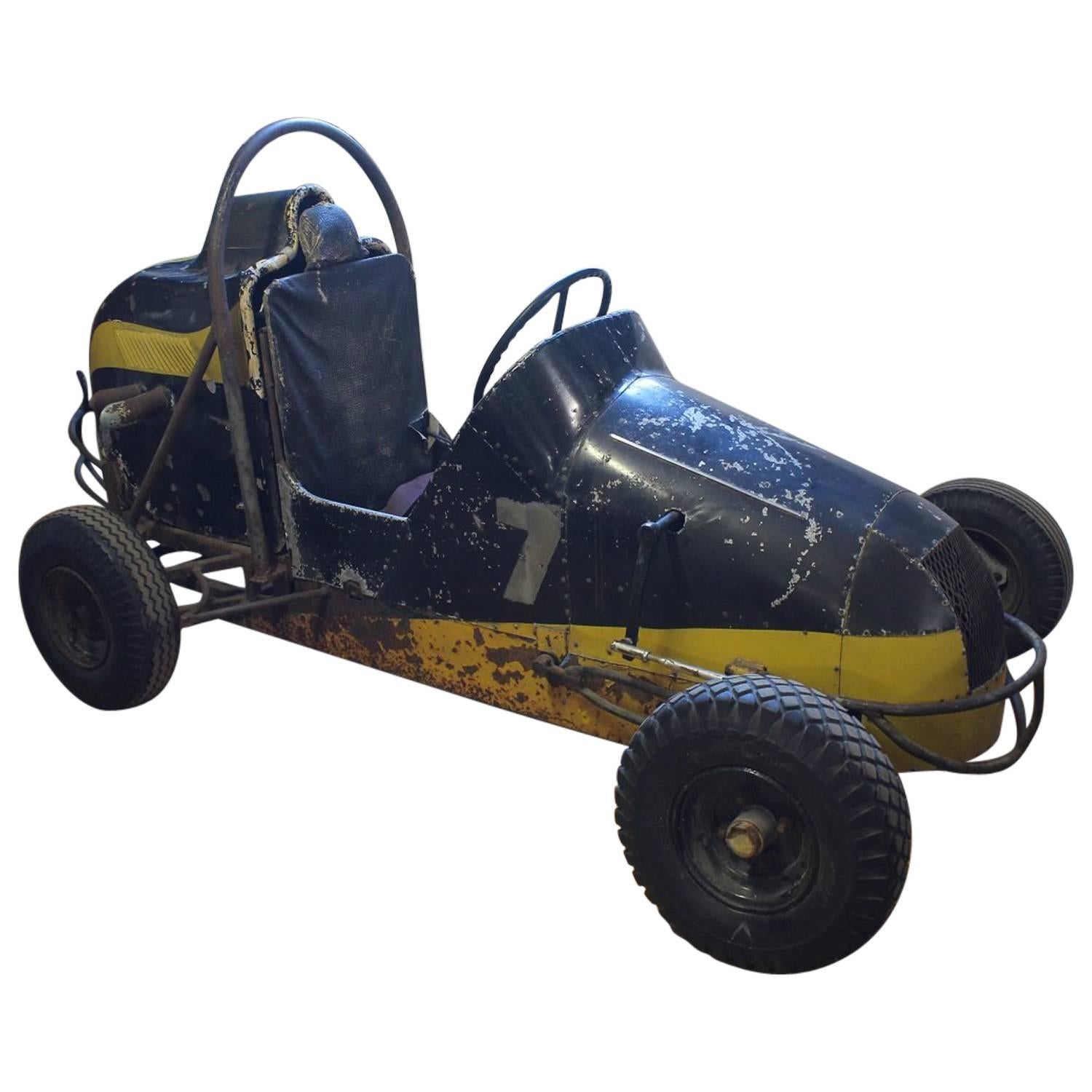 1950s American Original Quarter Size Race Car For Sale